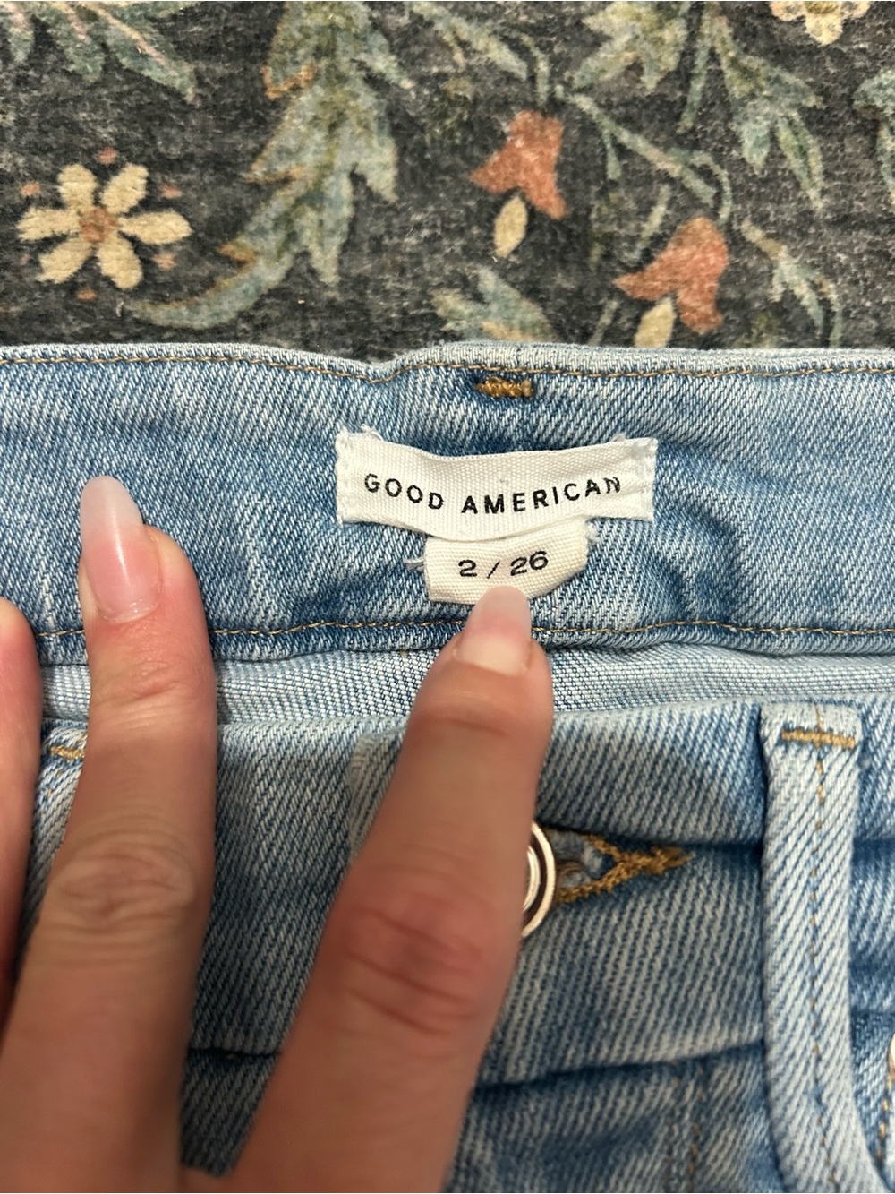 Good American Light Blue High-Rise Women's Jeans Size 2